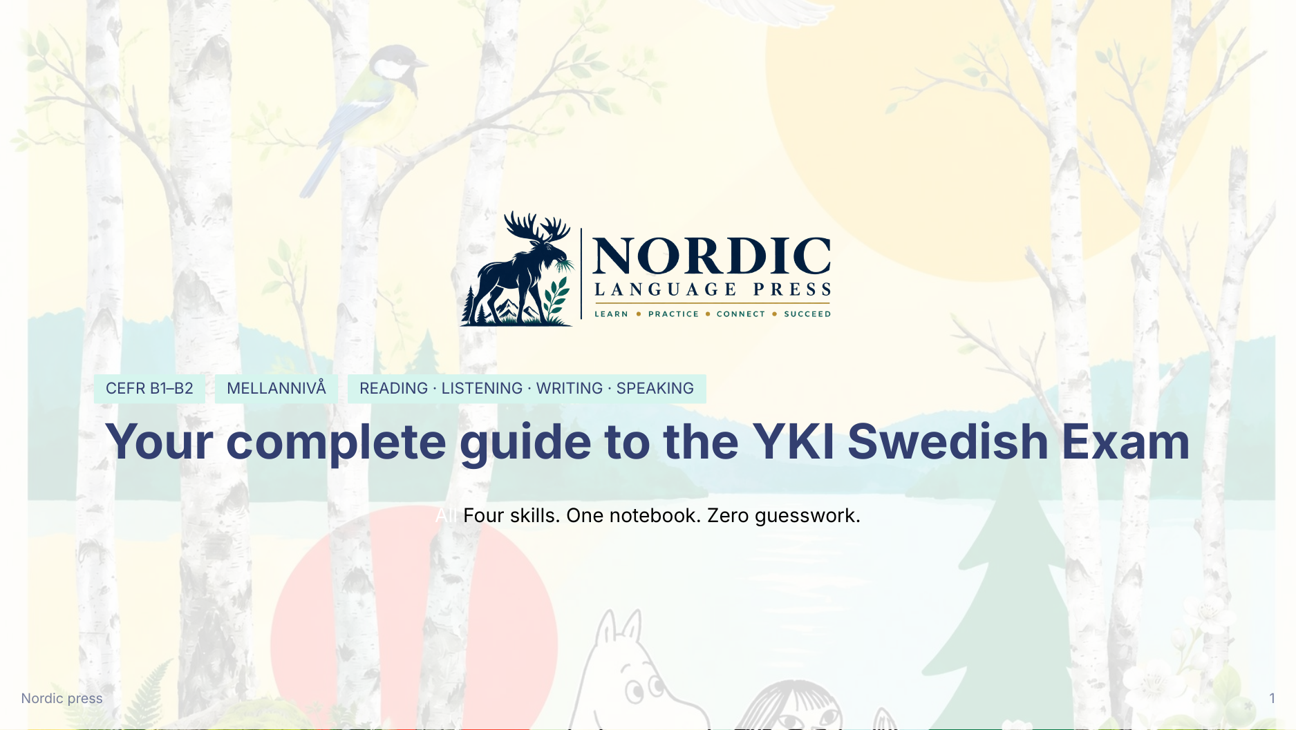 Your Complete Guide to the Swedish YKI Exam
